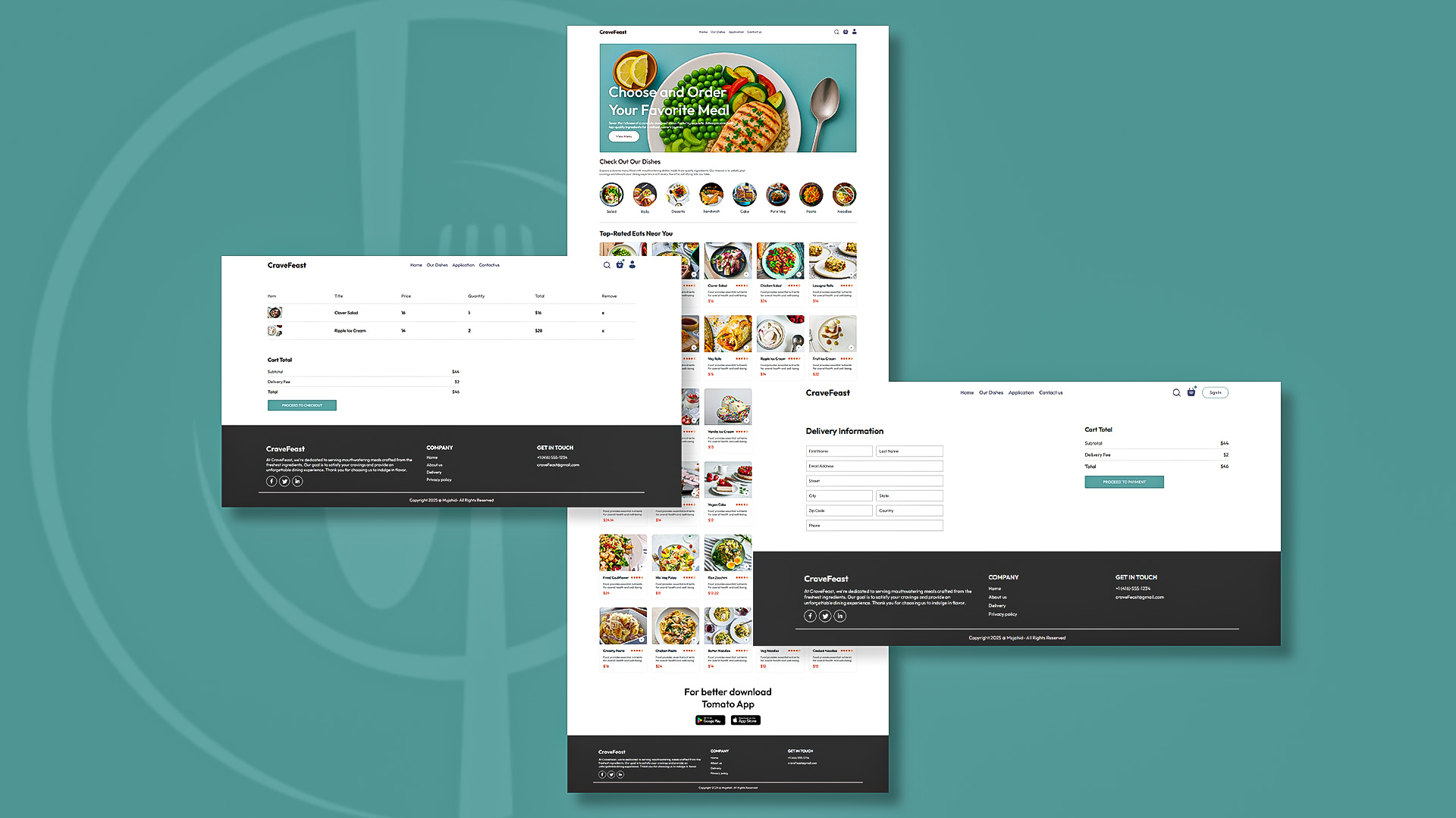Restaurant Website Portfolio